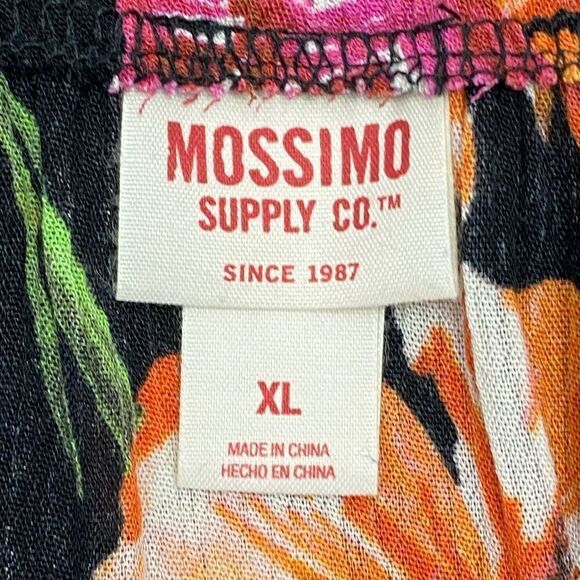 MOSSIMO Supply Co Tropical Floral Romper Size Xl - Picture 11 of 13